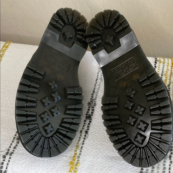 Dr. Martens Black Chunky Tassel Loafers - Picture 3 of 5